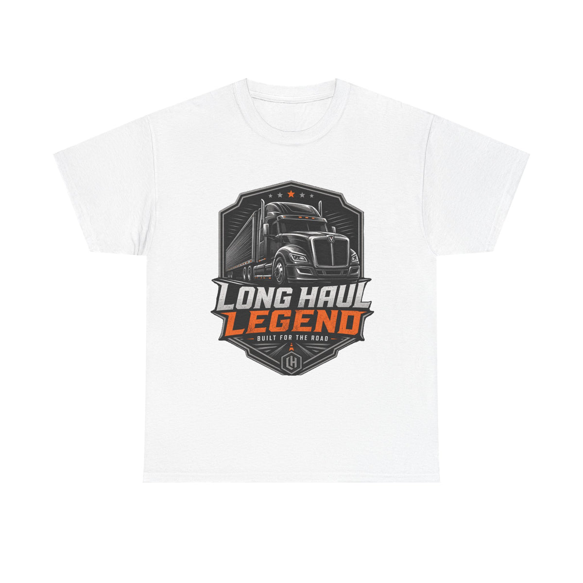 Long Haul Legend Trucker T‑Shirt — 'Long Haul Legend' Semi Truck Graphic Tee