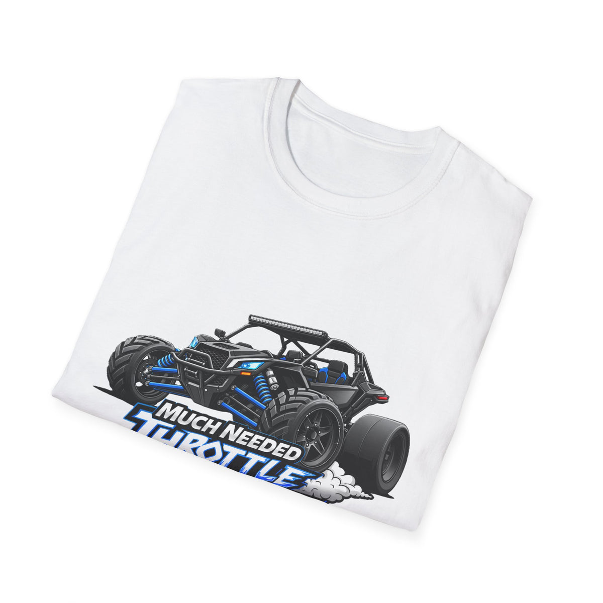 Throttle Therapy Off-Road T-Shirt — "Much Needed Throttle Therapy" Buggy Design
