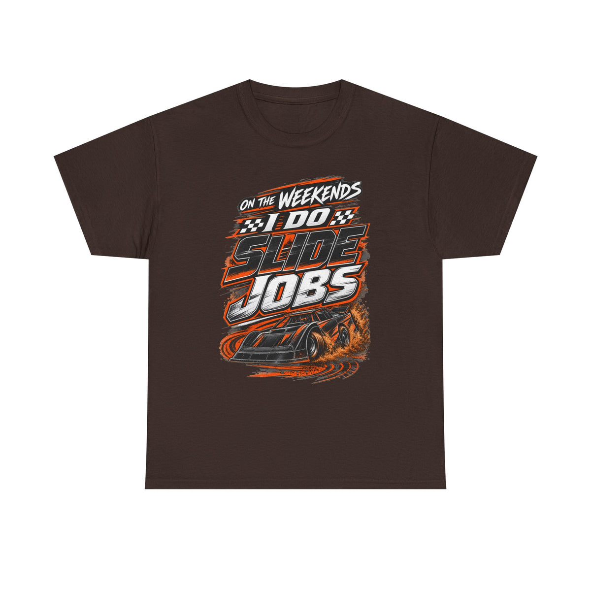 Weekend Drift Car T-Shirt — "On the Weekends I Do Slide Jobs" Racing Tee