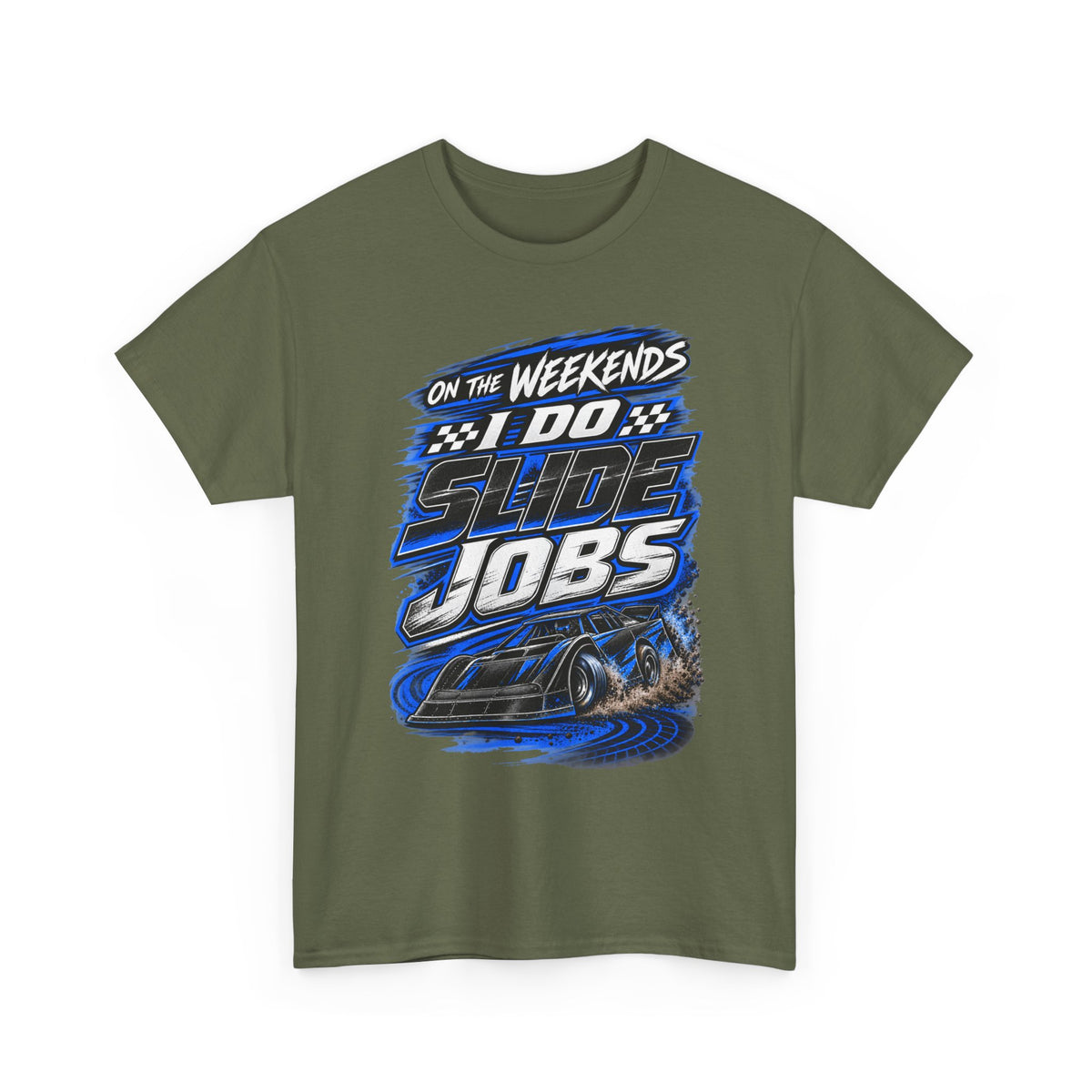 Weekend Drift Shirt - "On the Weekends I Do Slide Jobs" Racing Tee