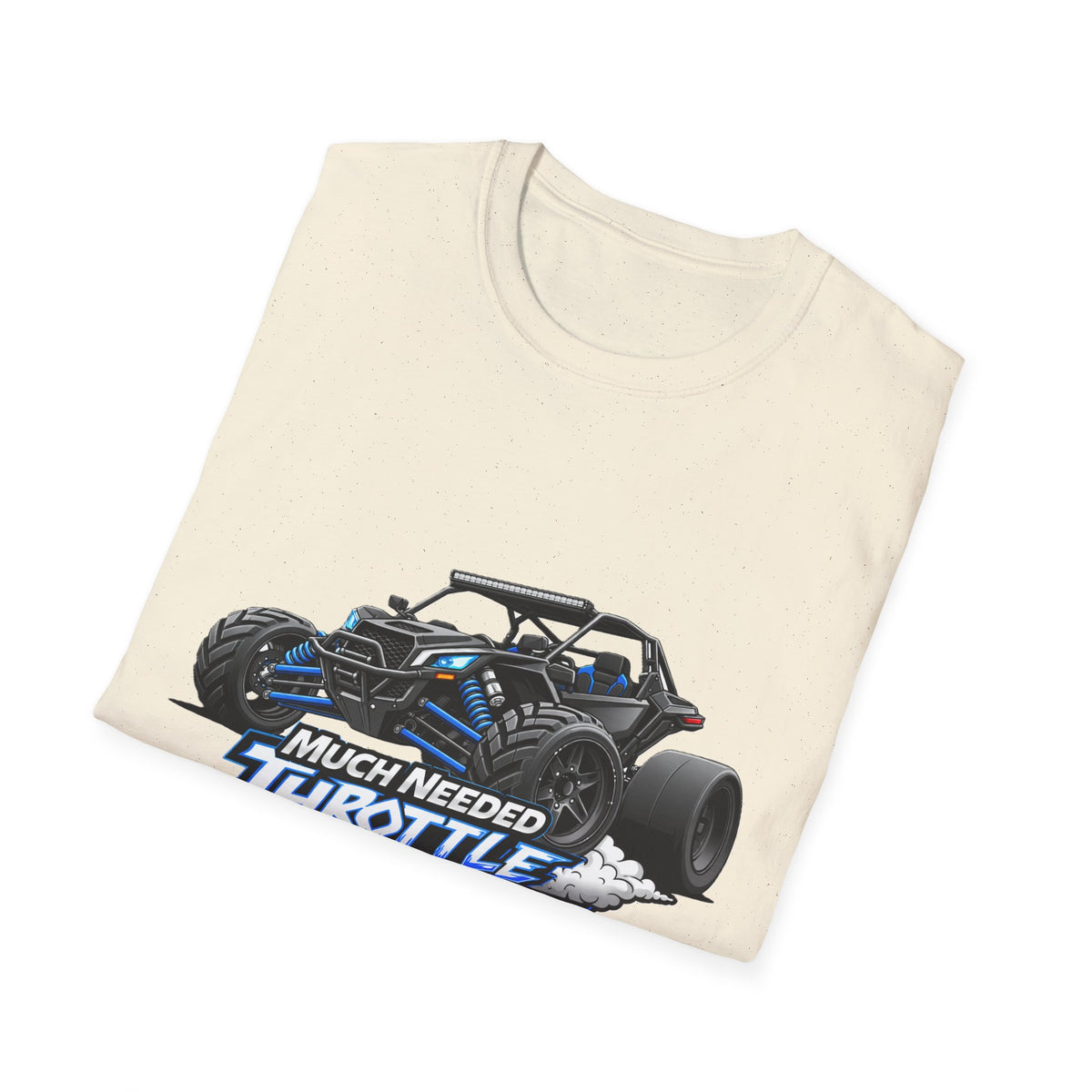 Throttle Therapy Off-Road T-Shirt — "Much Needed Throttle Therapy" Buggy Design