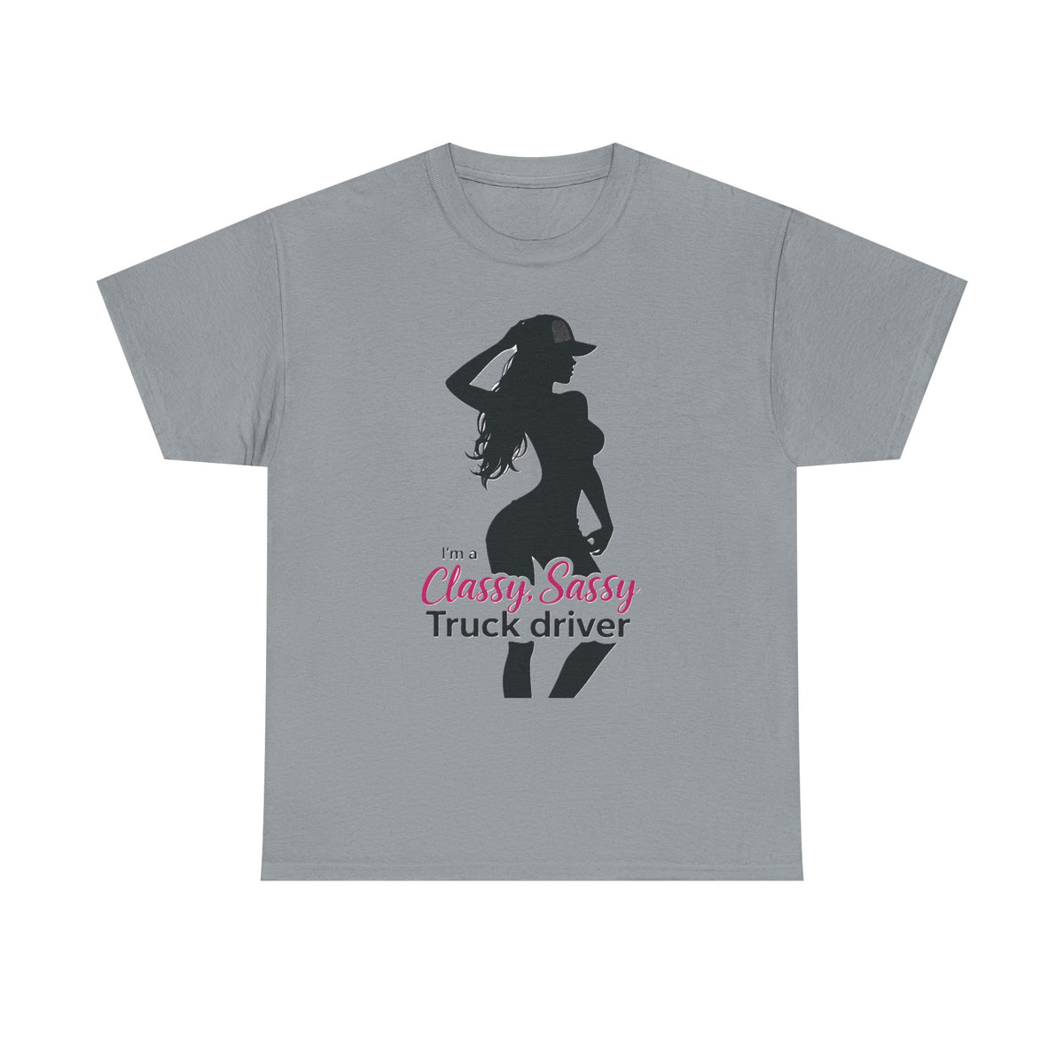 Classy Sassy Truck Driver T-Shirt — Feminine Trucker Tee