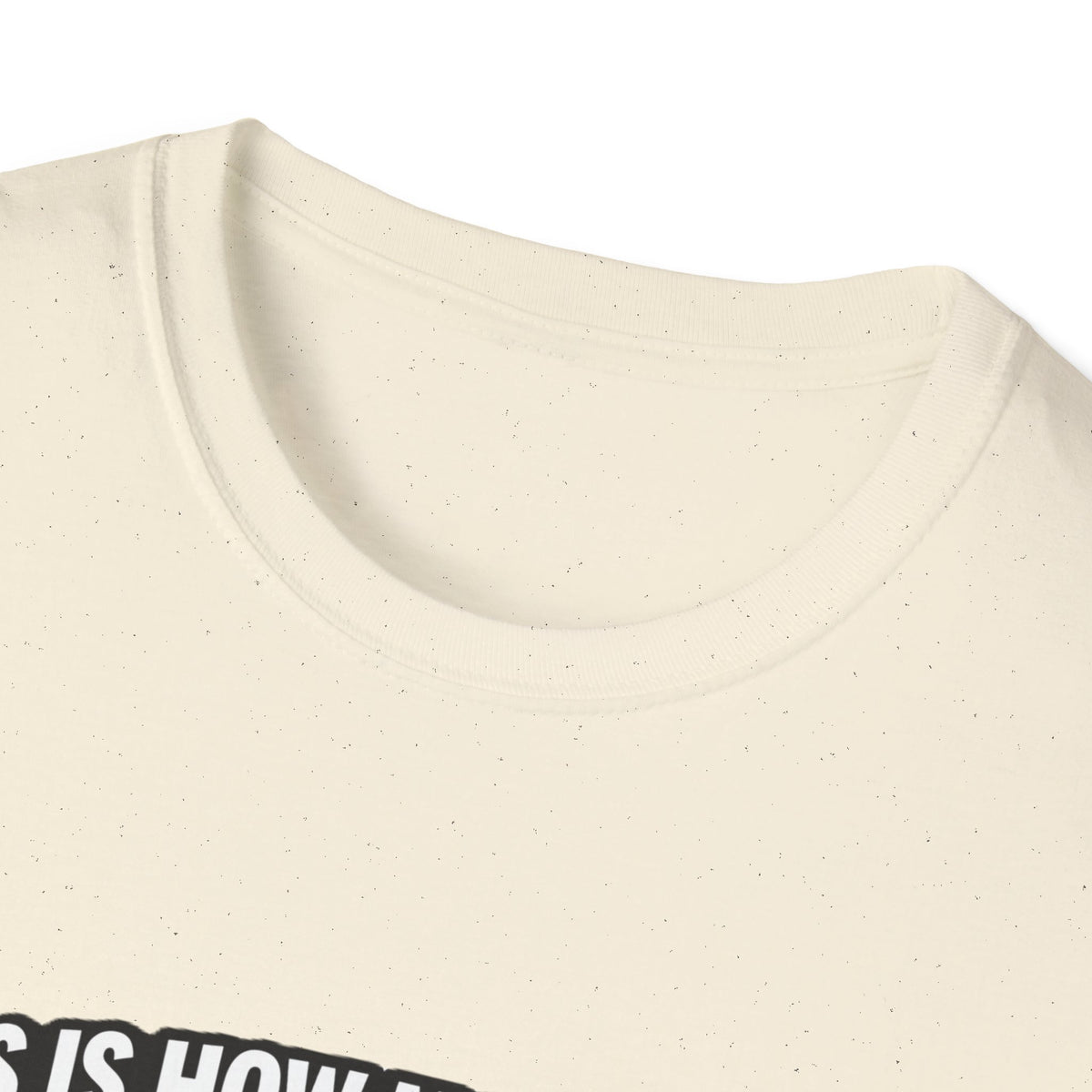 T-Shirt — 'This Is How Most People See My Hellcat' Muscle Car Sunset Tee
