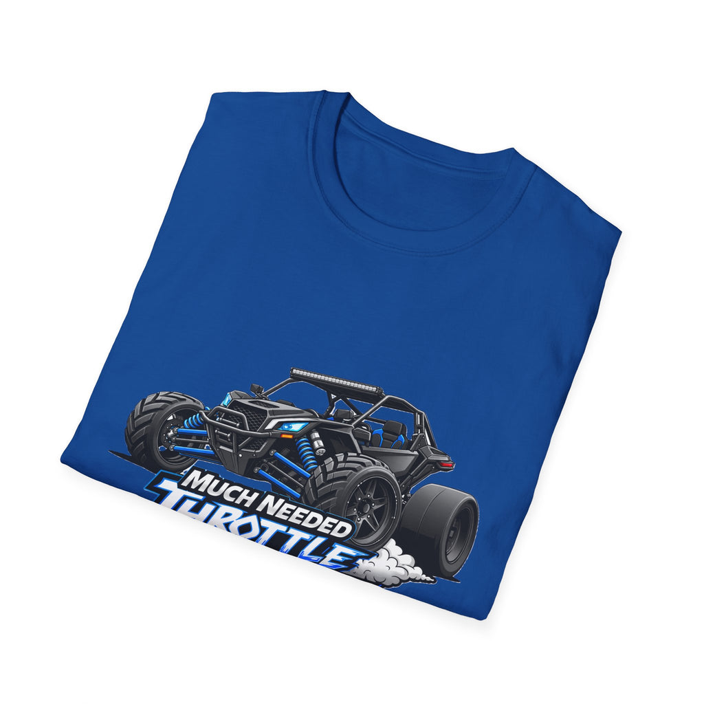 Throttle Therapy Off-Road T-Shirt — "Much Needed Throttle Therapy" Buggy Design
