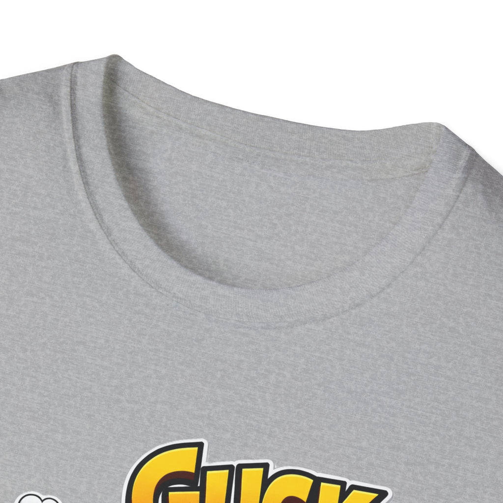 Guck Golf Cartoon Golfer T-Shirt — Funny Golf Rage Graphic Tee