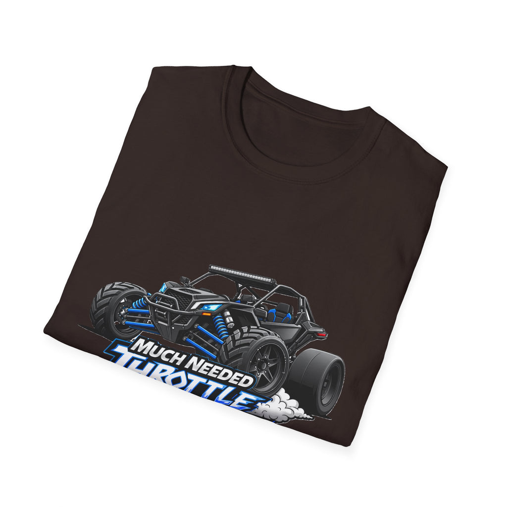 Throttle Therapy Off-Road T-Shirt — "Much Needed Throttle Therapy" Buggy Design