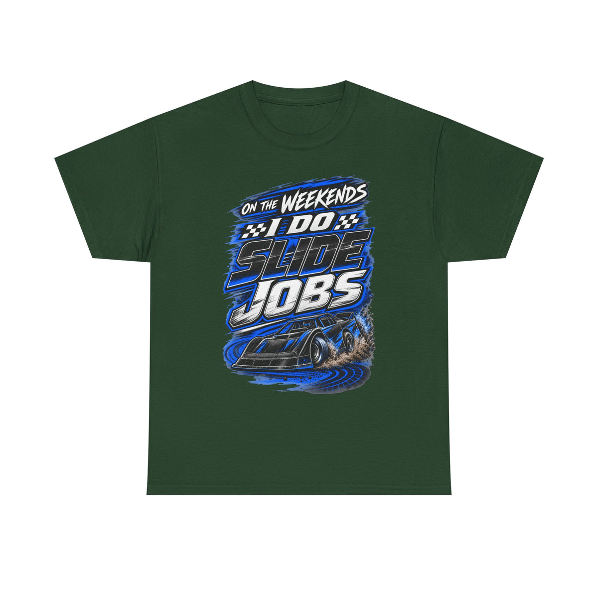Weekend Drift Shirt - "On the Weekends I Do Slide Jobs" Racing Tee