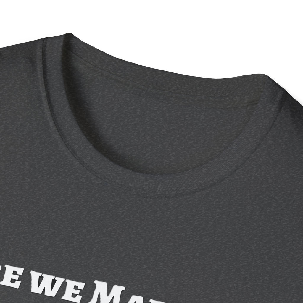 Funny Marriage T-Shirt — "Are We Married? We Poop in the Same Toilet" Novelty Tee