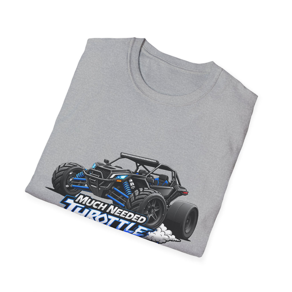 Throttle Therapy Off-Road T-Shirt — "Much Needed Throttle Therapy" Buggy Design