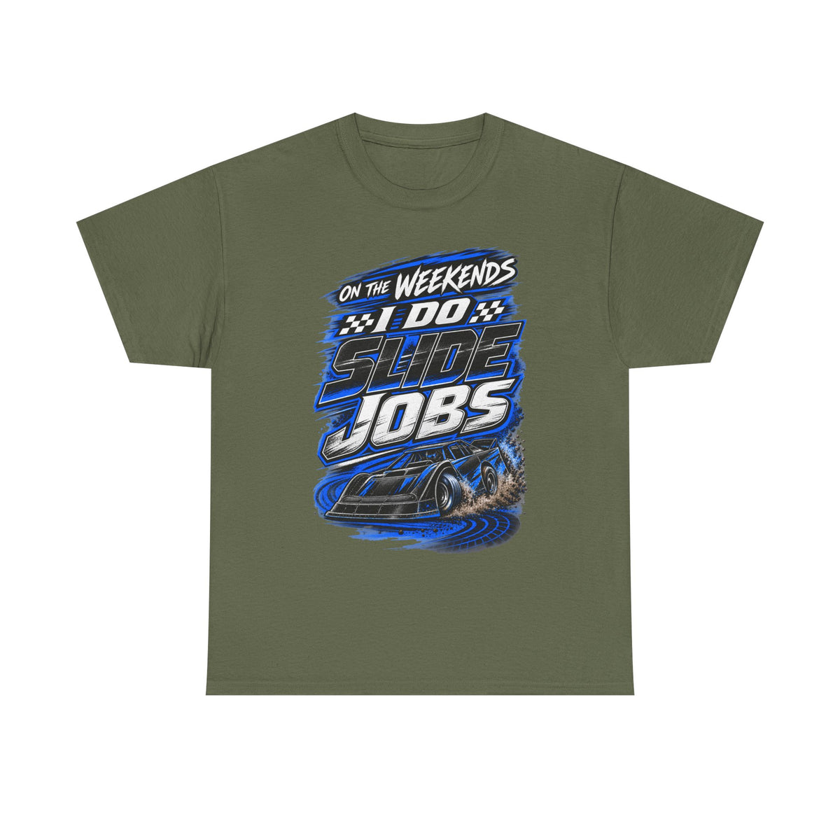Weekend Drift Shirt - "On the Weekends I Do Slide Jobs" Racing Tee