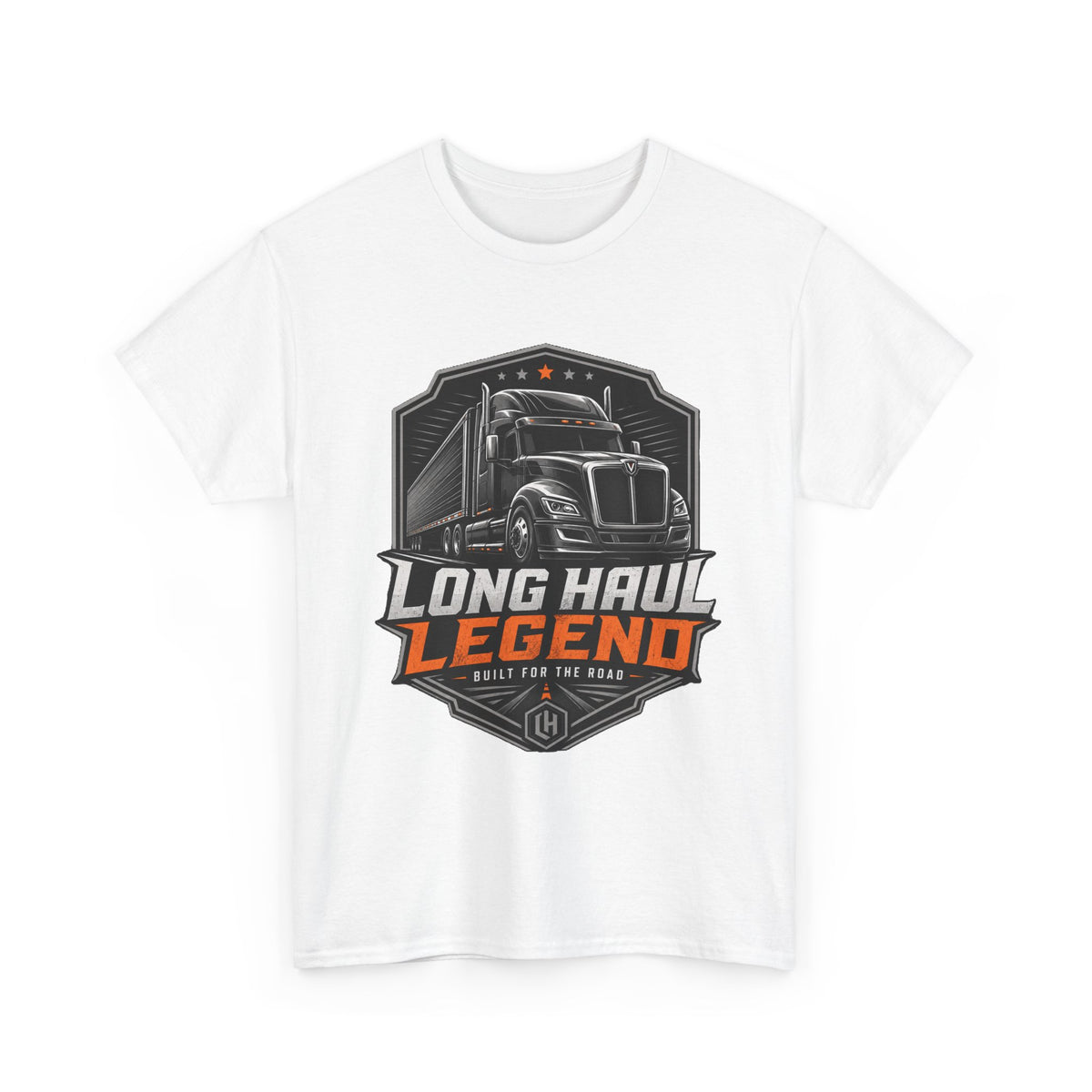 Long Haul Legend Trucker T‑Shirt — 'Long Haul Legend' Semi Truck Graphic Tee