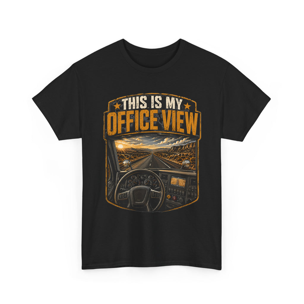 This Is My Office View Truck Driver T-Shirt