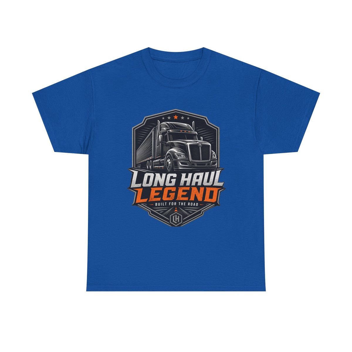 Long Haul Legend Trucker T‑Shirt — 'Long Haul Legend' Semi Truck Graphic Tee