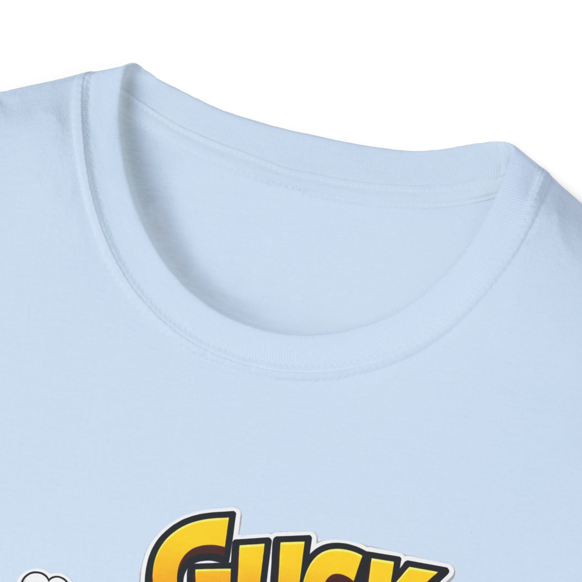 Guck Golf Cartoon Golfer T-Shirt — Funny Golf Rage Graphic Tee