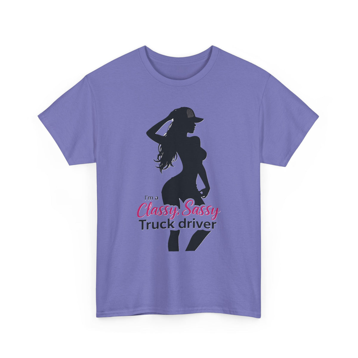 Classy Sassy Truck Driver T-Shirt — Feminine Trucker Tee