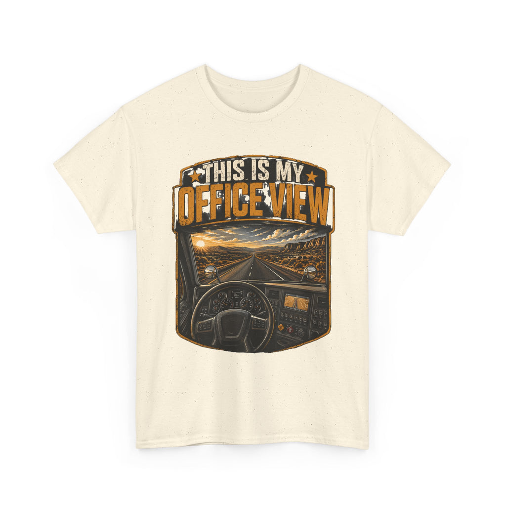 This Is My Office View Truck Driver T-Shirt