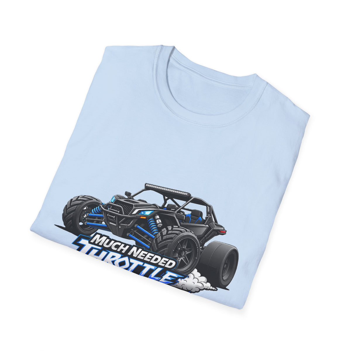 Throttle Therapy Off-Road T-Shirt — "Much Needed Throttle Therapy" Buggy Design