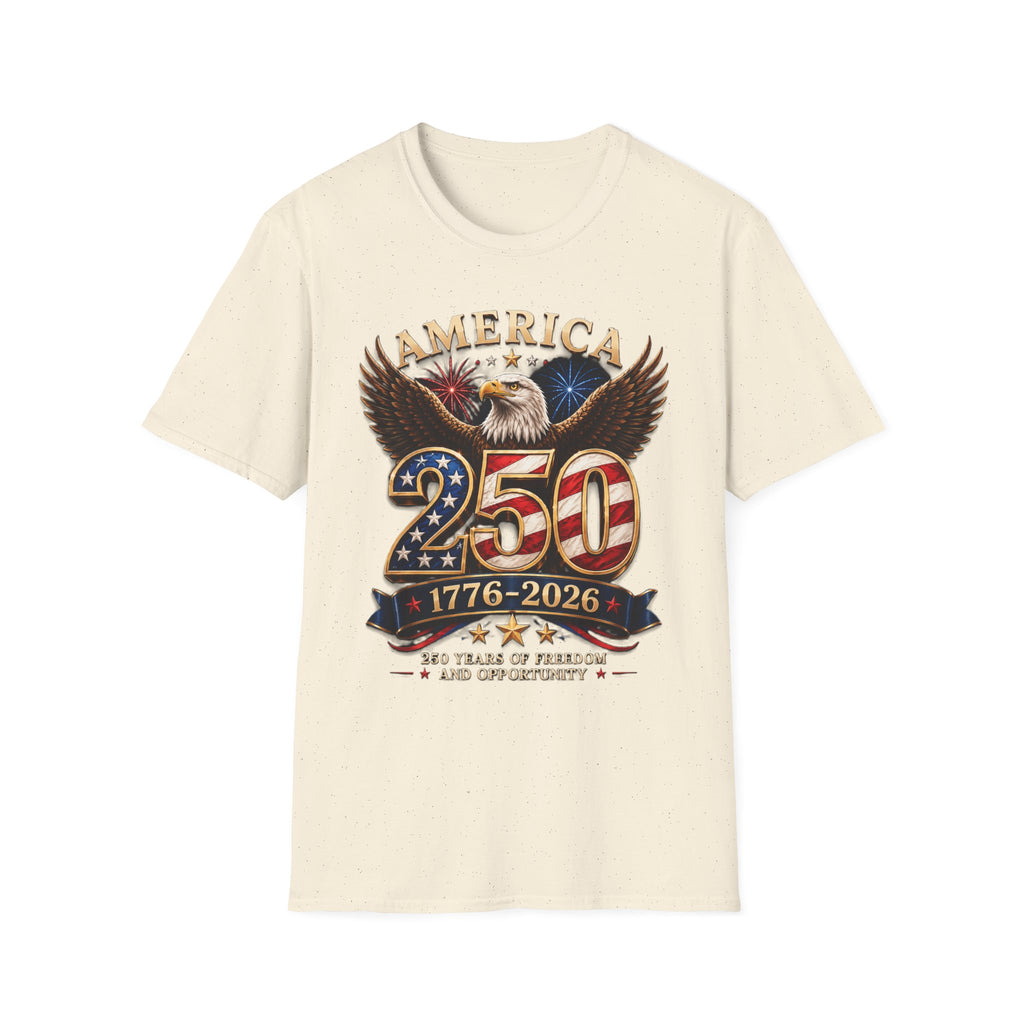 America 250 Centennial Eagle T-Shirt — 1776–2026 Patriotic 250th Anniversary Tee