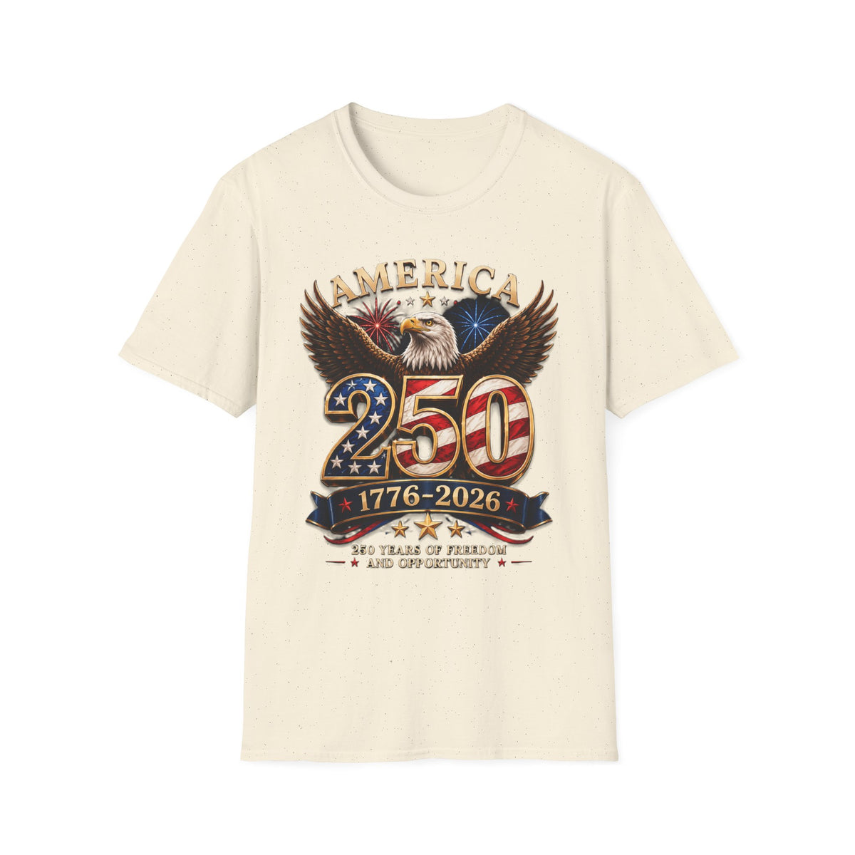 America 250 Centennial Eagle T-Shirt — 1776–2026 Patriotic 250th Anniversary Tee