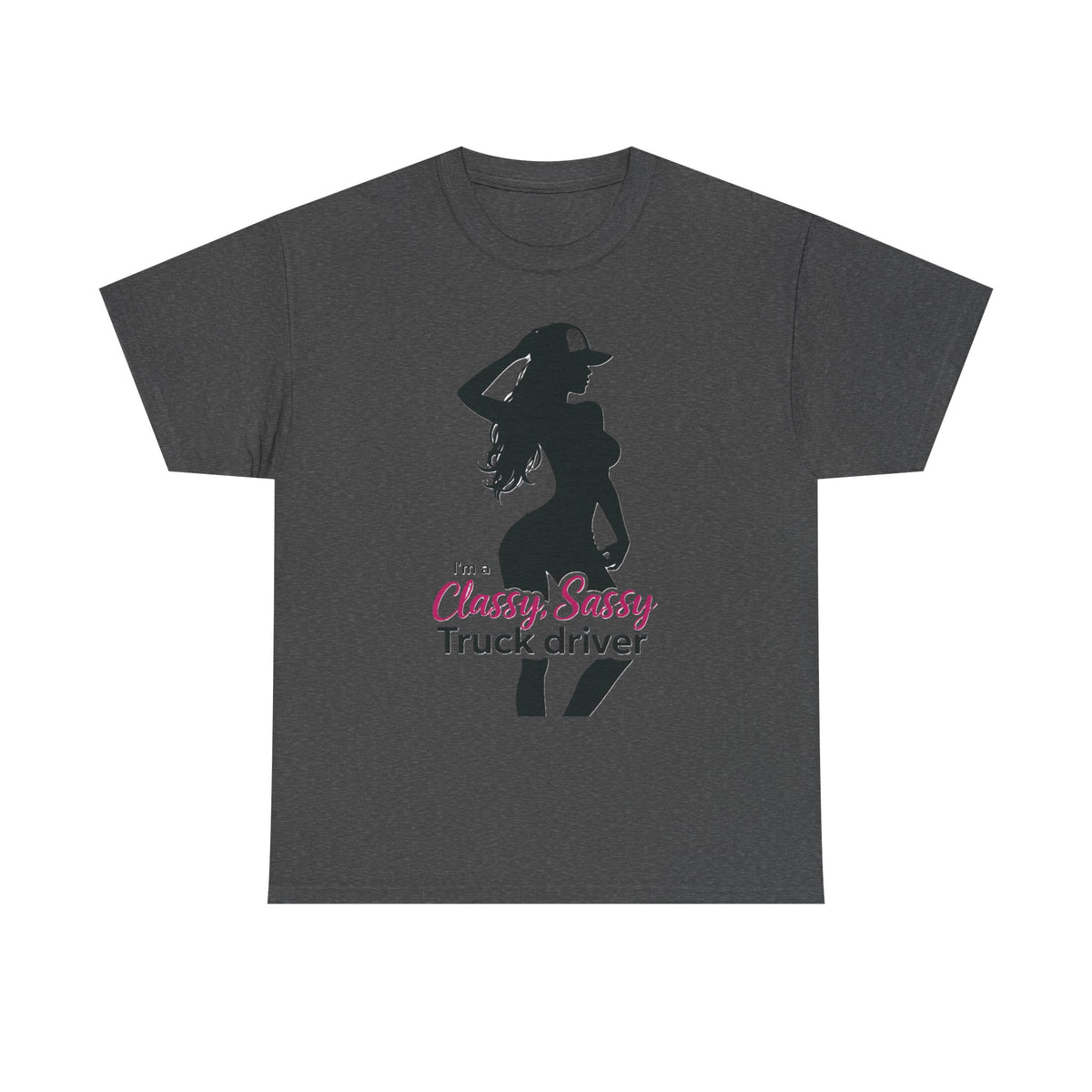 Classy Sassy Truck Driver T-Shirt — Feminine Trucker Tee