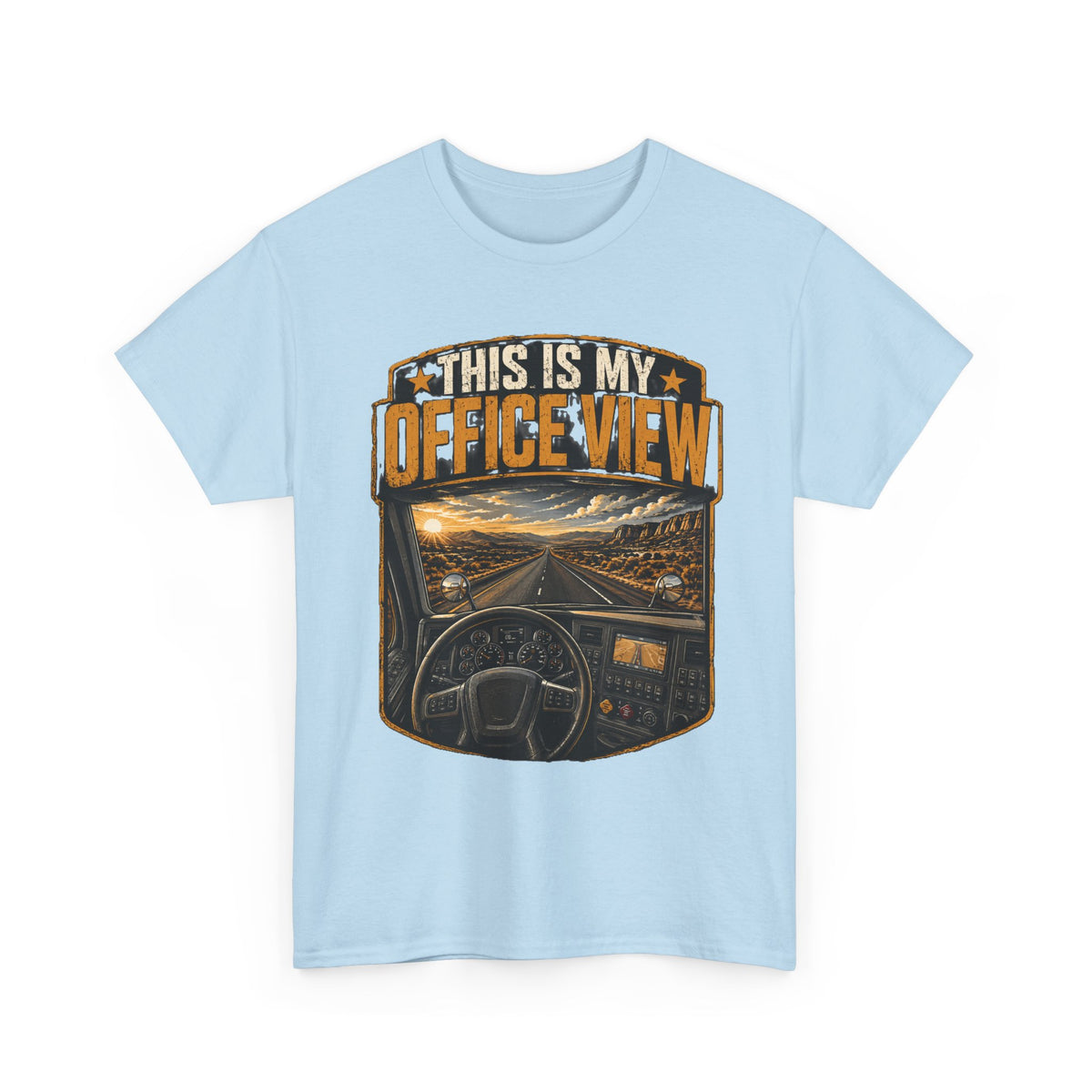 This Is My Office View Truck Driver T-Shirt
