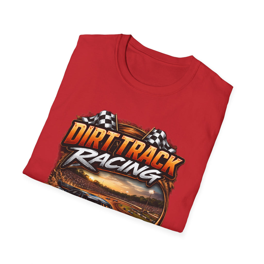 Dirt Track Racing T-Shirt – Vintage Race Car Graphic Tee