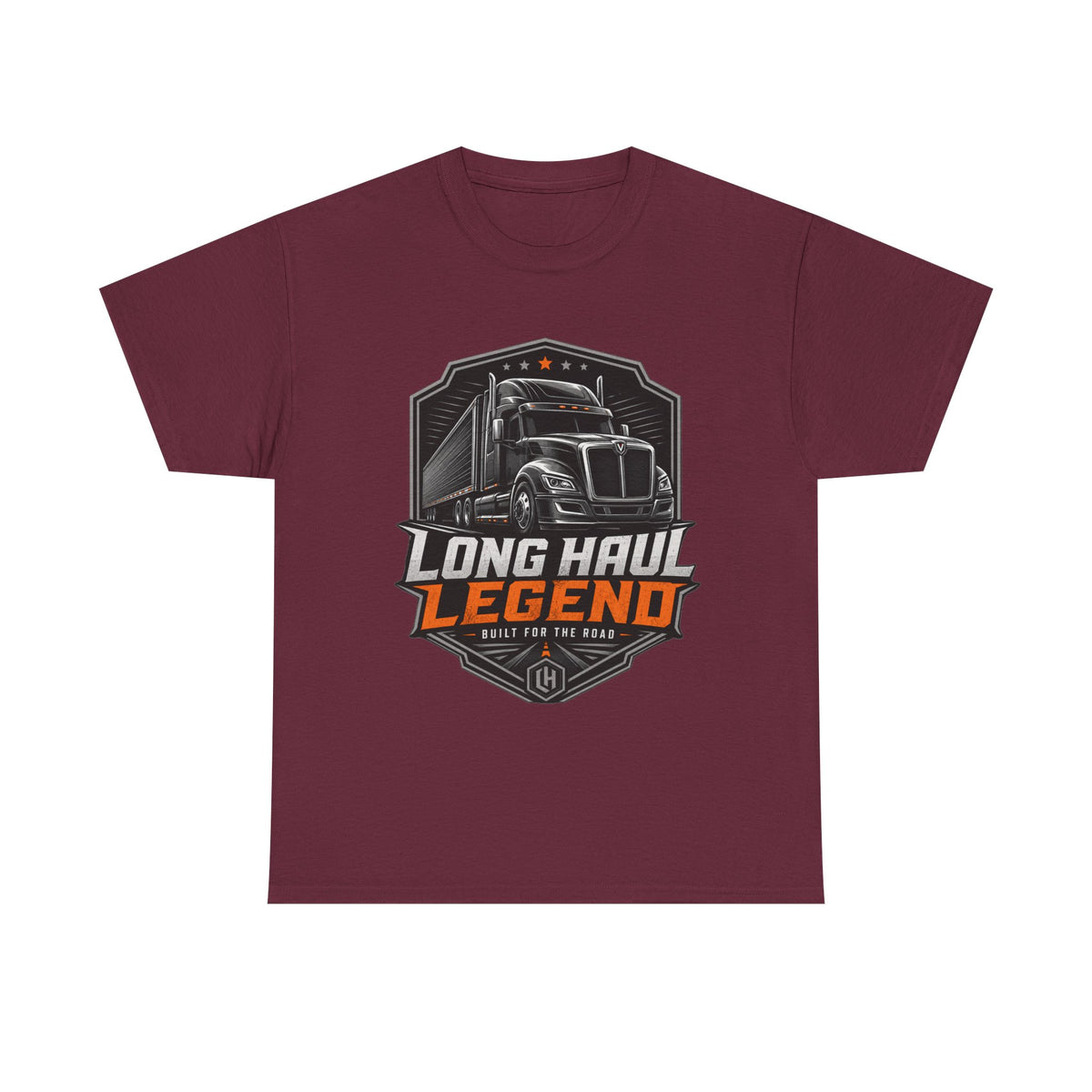 Long Haul Legend Trucker T‑Shirt — 'Long Haul Legend' Semi Truck Graphic Tee