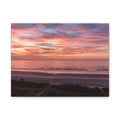 Sunset Beach Matte Canvas Print — Stretched 1.25" Wall Art