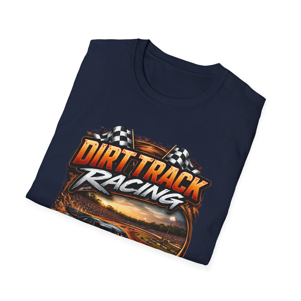Dirt Track Racing T-Shirt – Vintage Race Car Graphic Tee
