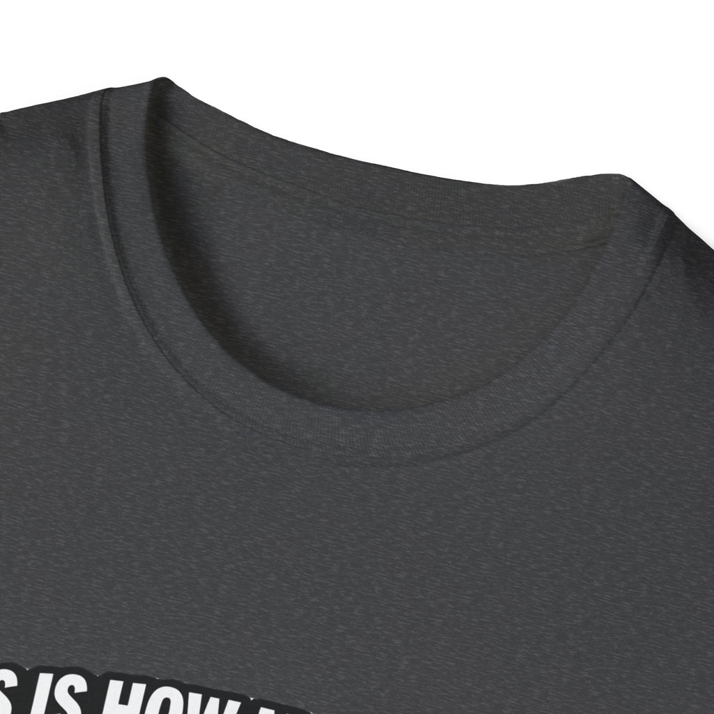 T-Shirt — 'This Is How Most People See My Hellcat' Muscle Car Sunset Tee
