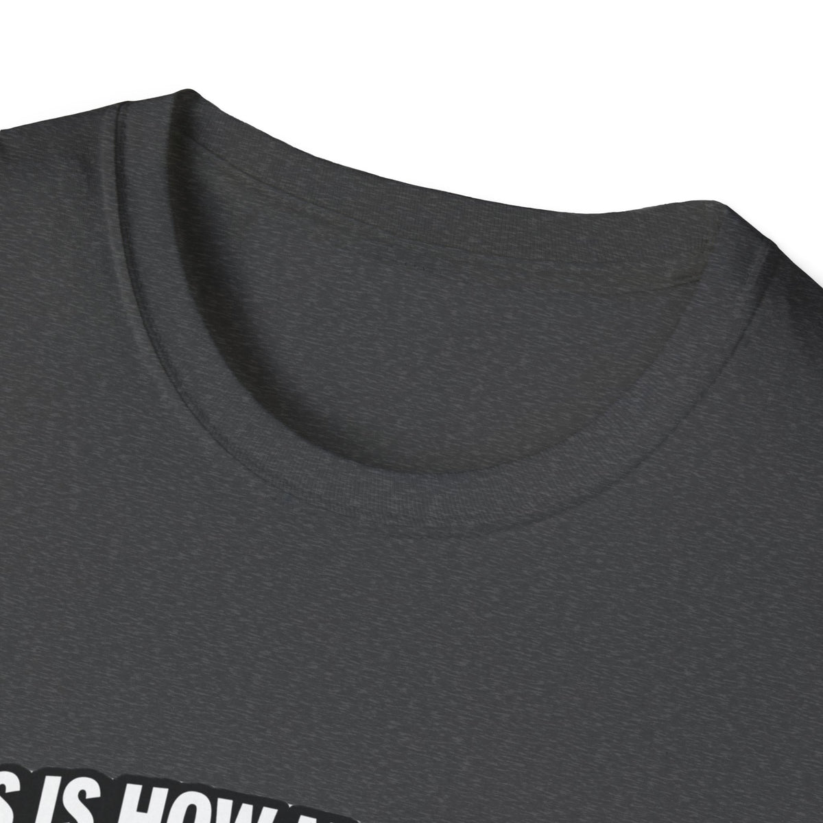 T-Shirt — 'This Is How Most People See My Hellcat' Muscle Car Sunset Tee