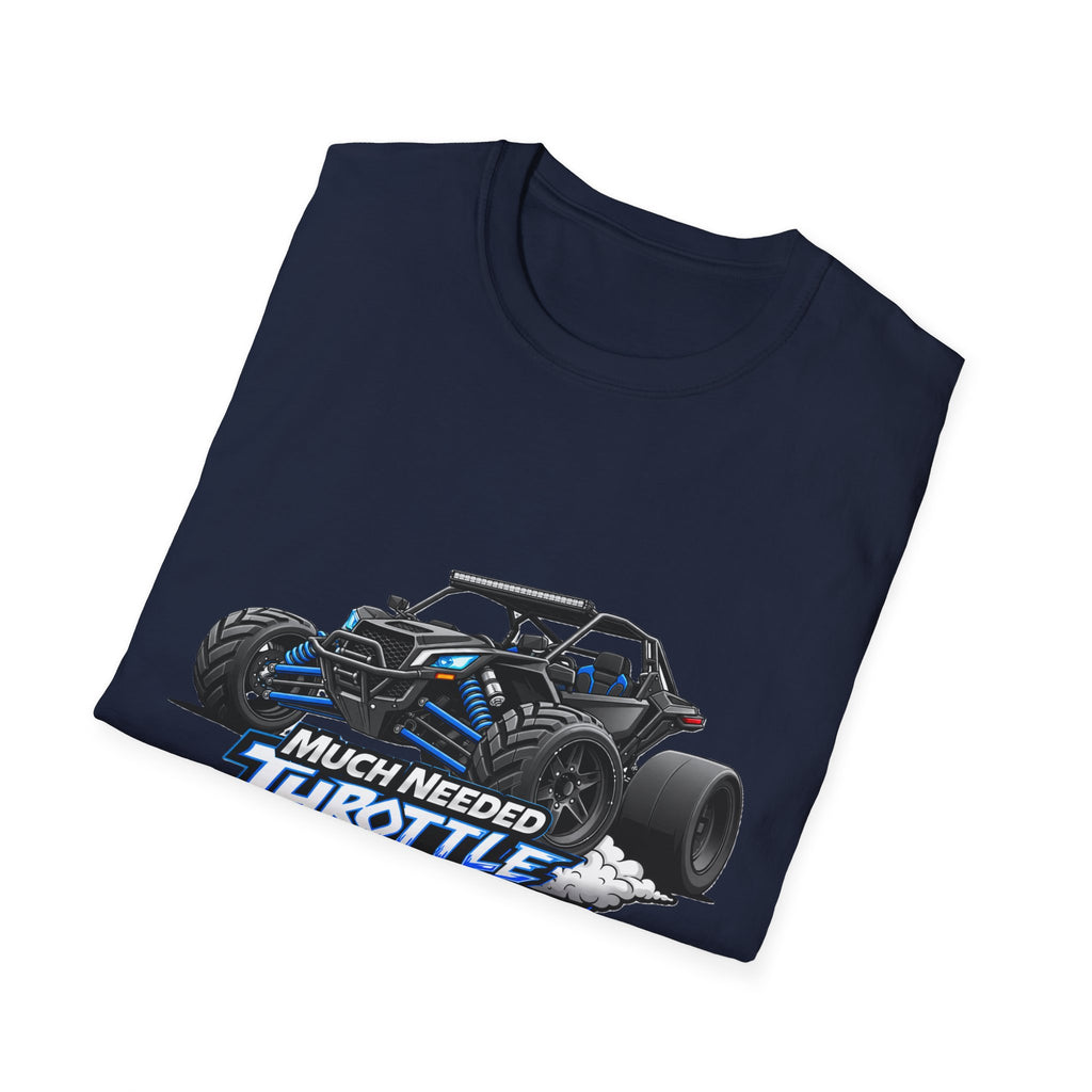 Throttle Therapy Off-Road T-Shirt — "Much Needed Throttle Therapy" Buggy Design