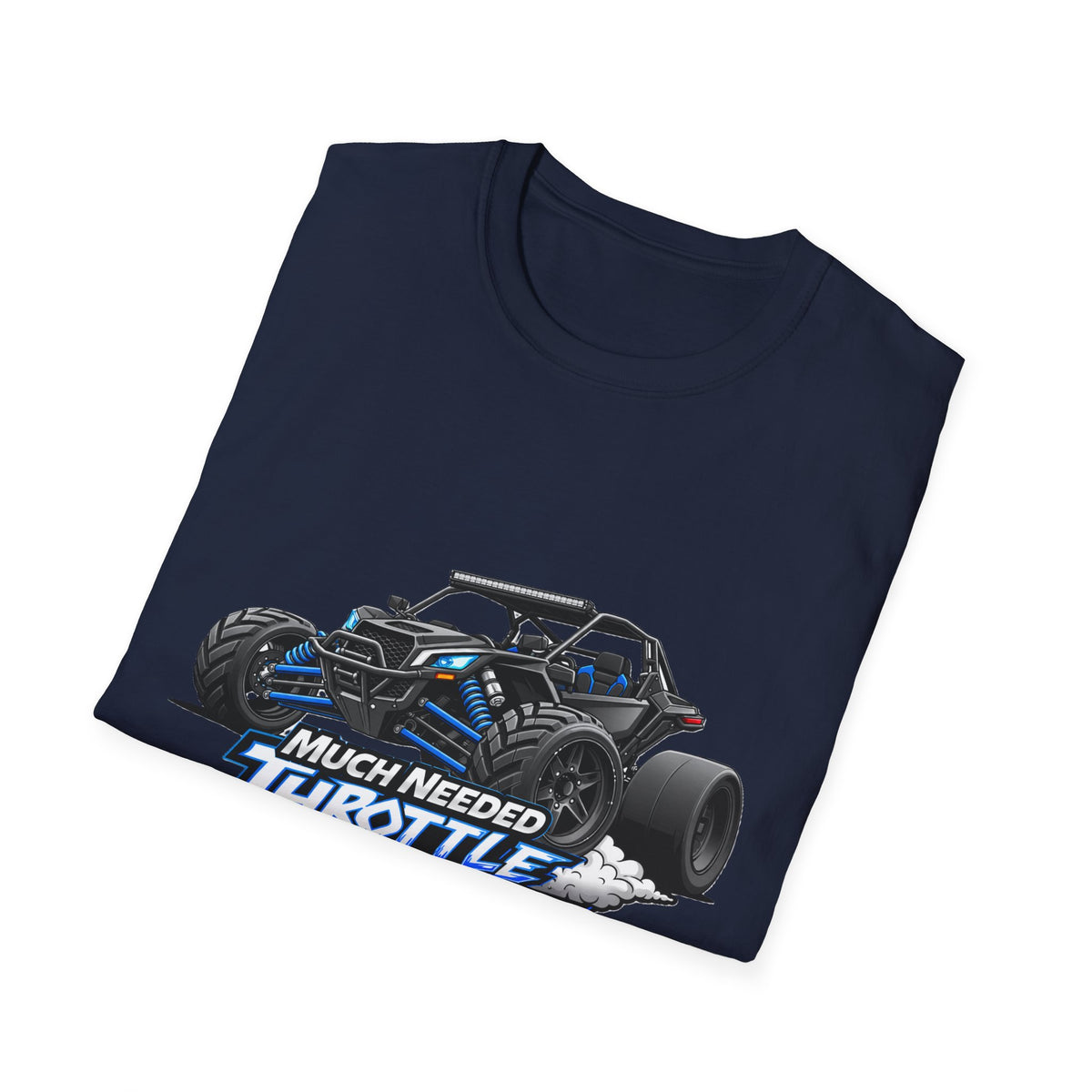 Throttle Therapy Off-Road T-Shirt — "Much Needed Throttle Therapy" Buggy Design