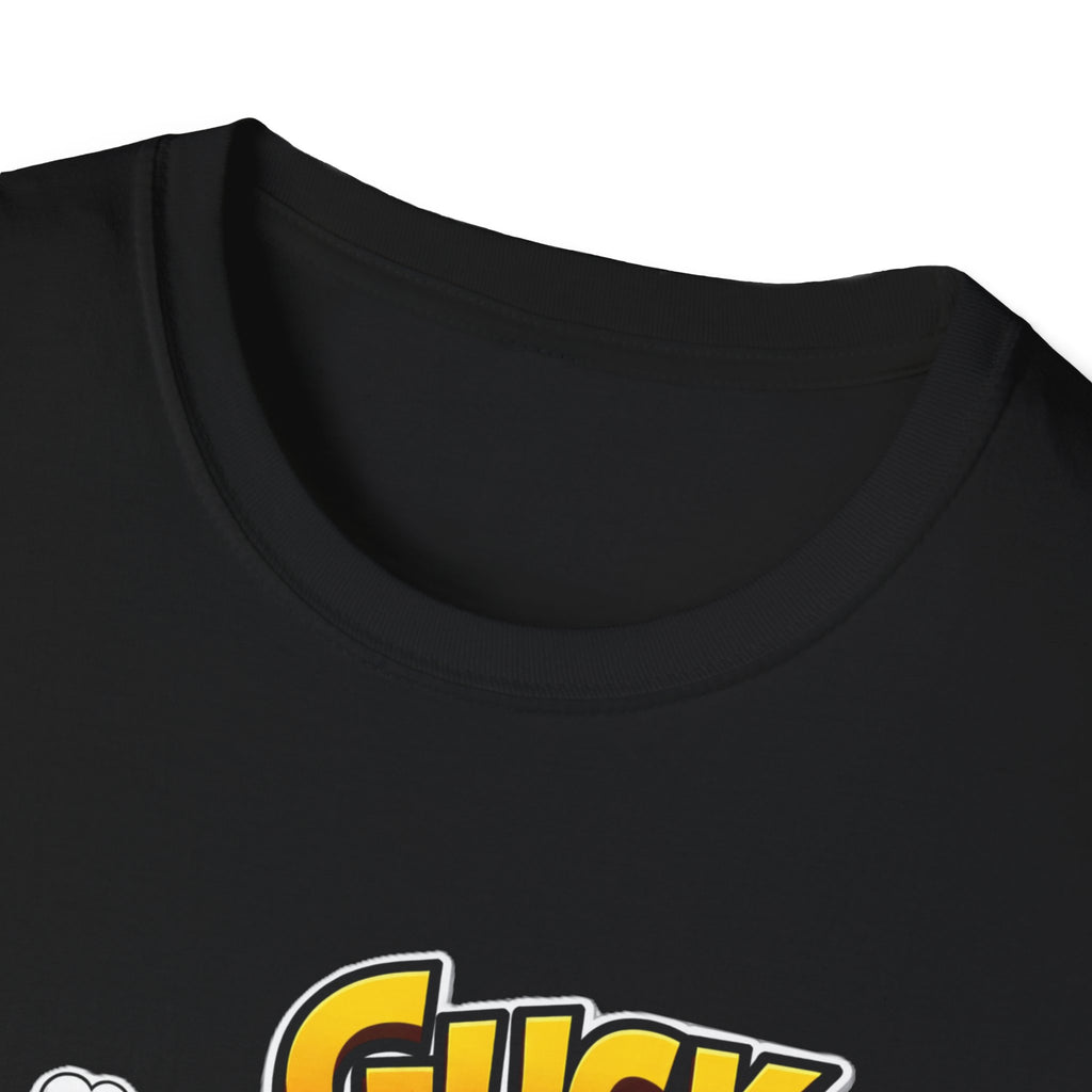 Guck Golf Cartoon Golfer T-Shirt — Funny Golf Rage Graphic Tee