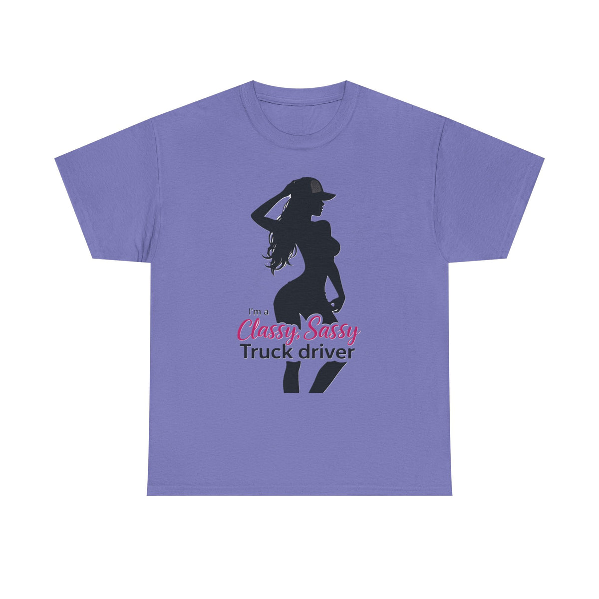 Classy Sassy Truck Driver T-Shirt — Feminine Trucker Tee