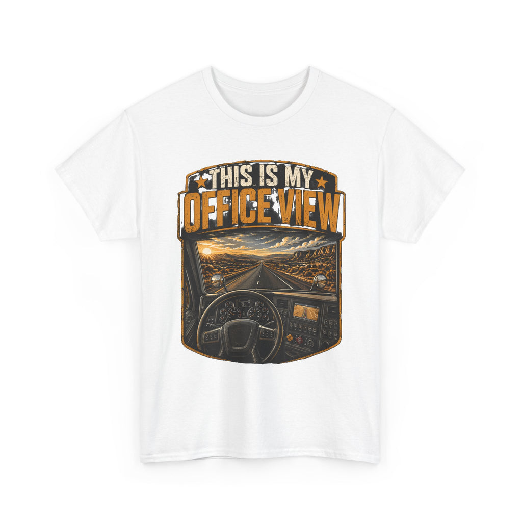 This Is My Office View Truck Driver T-Shirt
