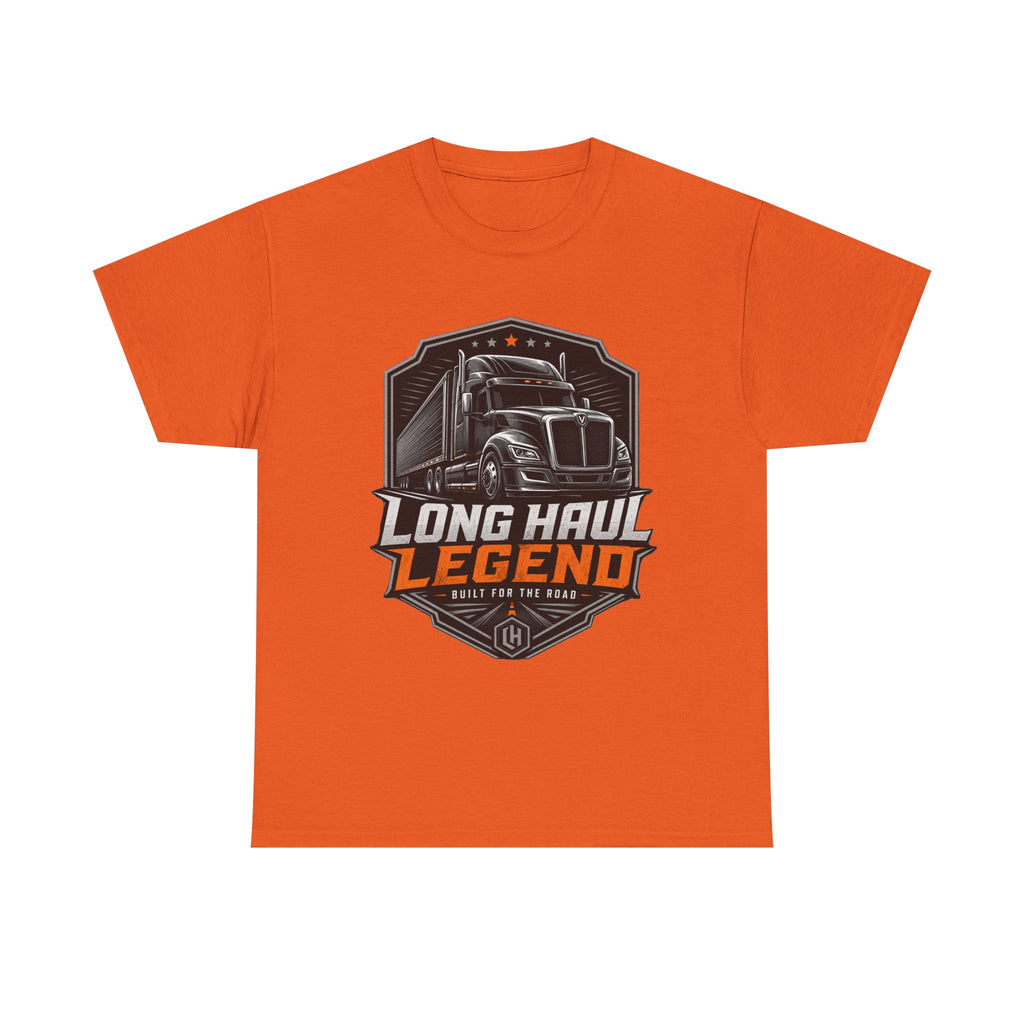 Long Haul Legend Trucker T‑Shirt — 'Long Haul Legend' Semi Truck Graphic Tee