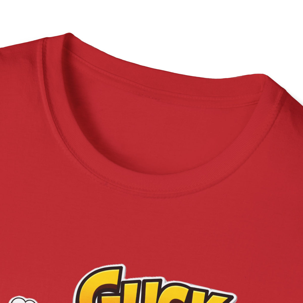 Guck Golf Cartoon Golfer T-Shirt — Funny Golf Rage Graphic Tee