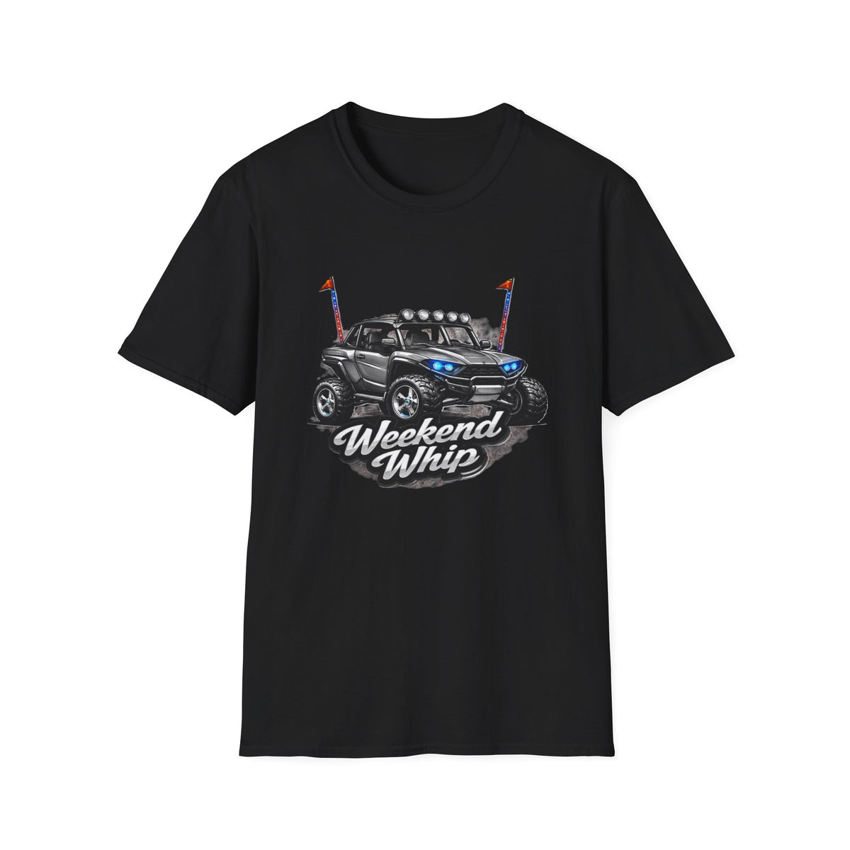 Weekend Whip Off-Road Buggy T-Shirt — Retro UTV Graphic Tee for Off-Road Enthusiasts