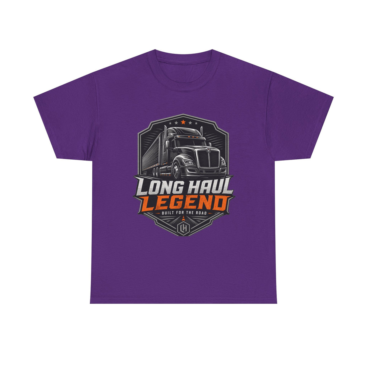 Long Haul Legend Trucker T‑Shirt — 'Long Haul Legend' Semi Truck Graphic Tee