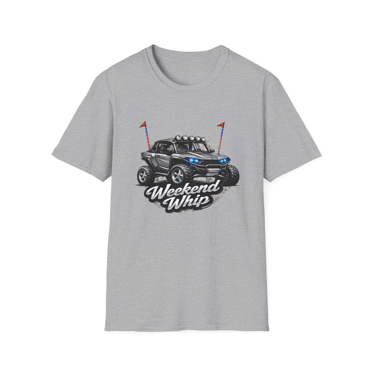 Weekend Whip Off-Road Buggy T-Shirt — Retro UTV Graphic Tee for Off-Road Enthusiasts