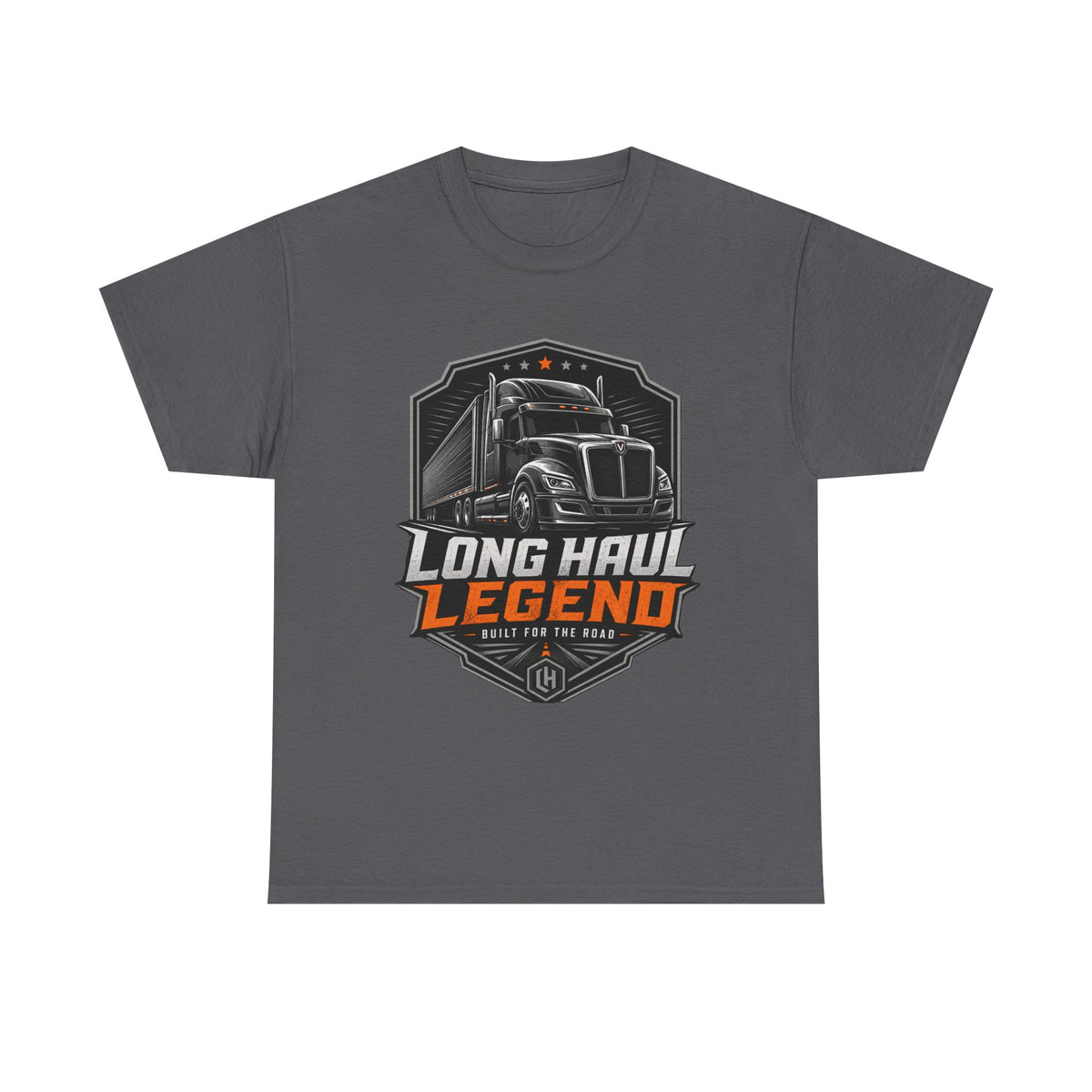 Long Haul Legend Trucker T‑Shirt — 'Long Haul Legend' Semi Truck Graphic Tee