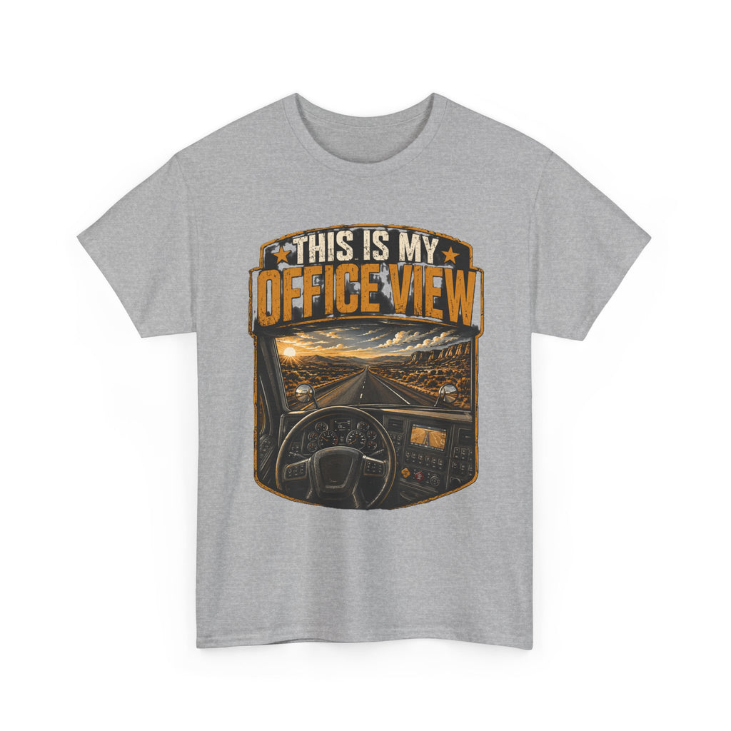 This Is My Office View Truck Driver T-Shirt