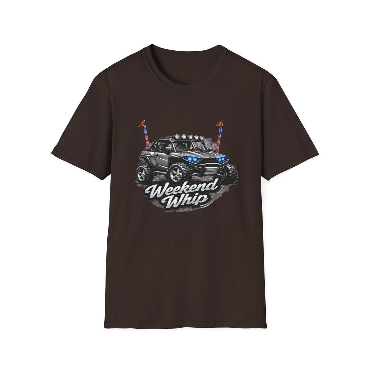 Weekend Whip Off-Road Buggy T-Shirt — Retro UTV Graphic Tee for Off-Road Enthusiasts