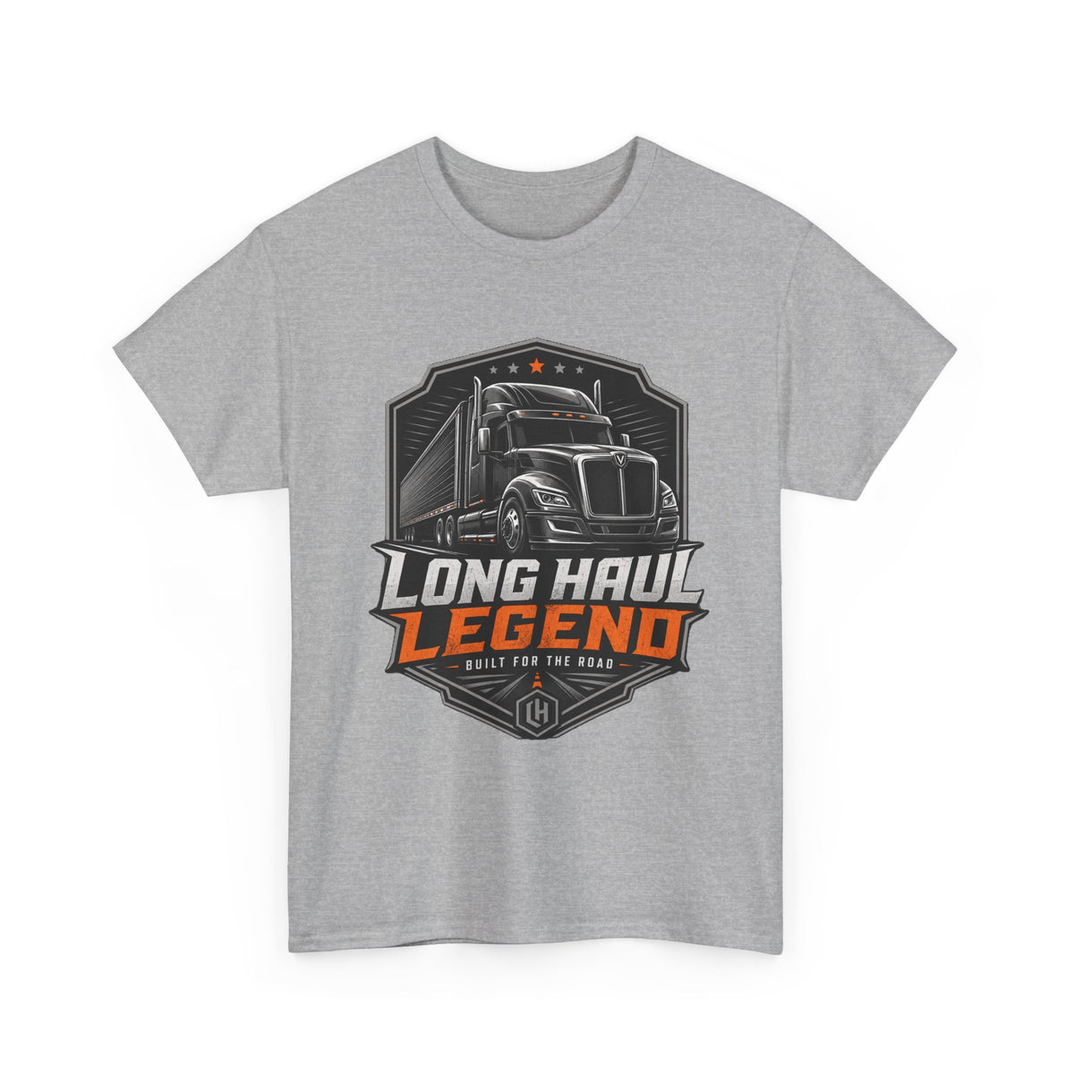Long Haul Legend Trucker T‑Shirt — 'Long Haul Legend' Semi Truck Graphic Tee