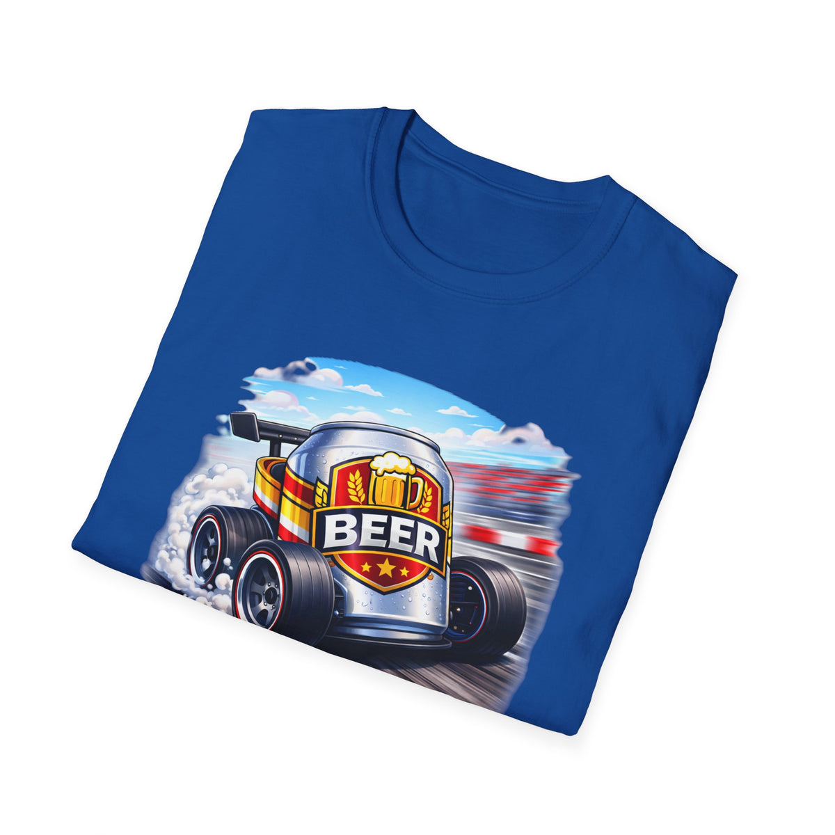 Racing Beer T-Shirt – "My Drinking Team Has a Racing Problem" Funny Motorsports Tee