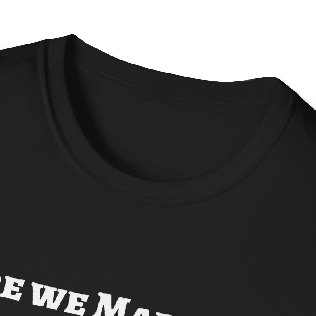 Funny Marriage T-Shirt — "Are We Married? We Poop in the Same Toilet" Novelty Tee