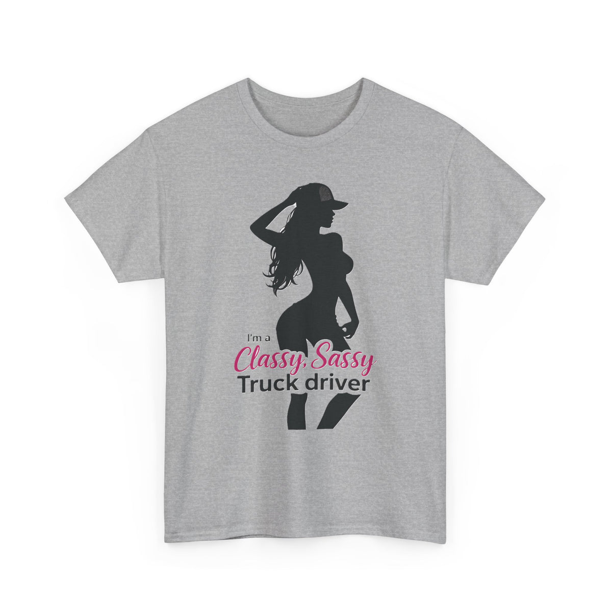 Classy Sassy Truck Driver T-Shirt — Feminine Trucker Tee