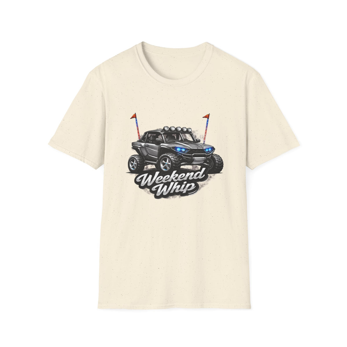 Weekend Whip Off-Road Buggy T-Shirt — Retro UTV Graphic Tee for Off-Road Enthusiasts