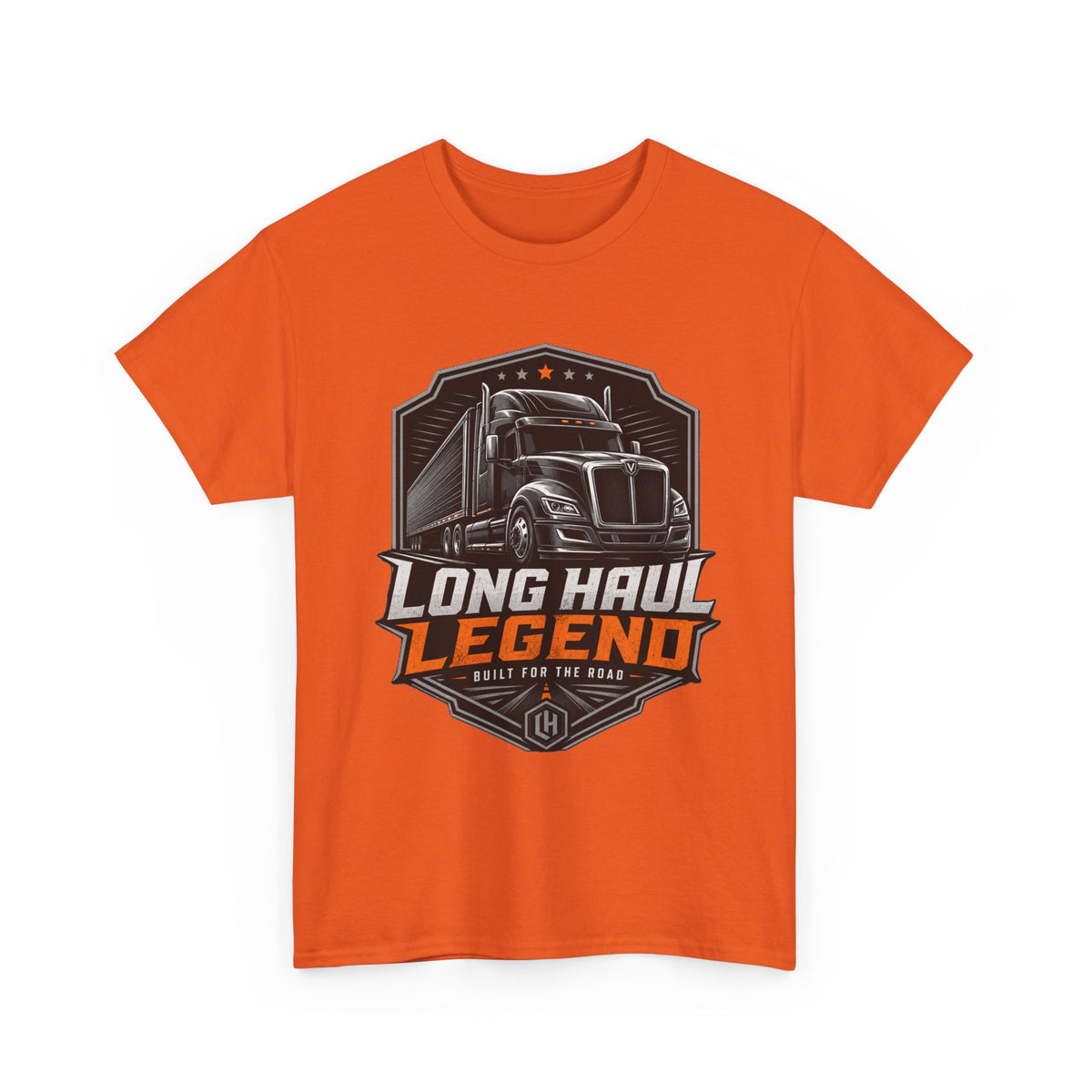 Long Haul Legend Trucker T‑Shirt — 'Long Haul Legend' Semi Truck Graphic Tee